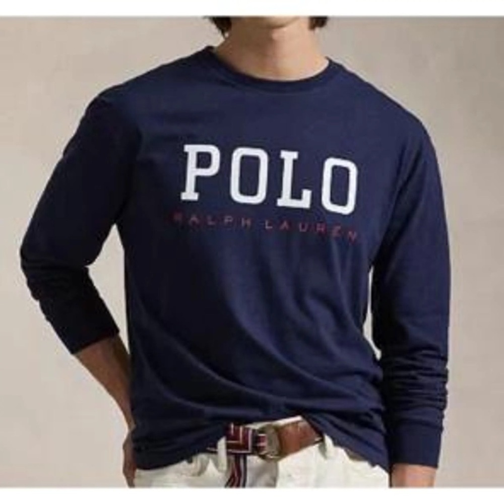 NWT Polo by Ralph Lauren Men's Long Sleeve Navy